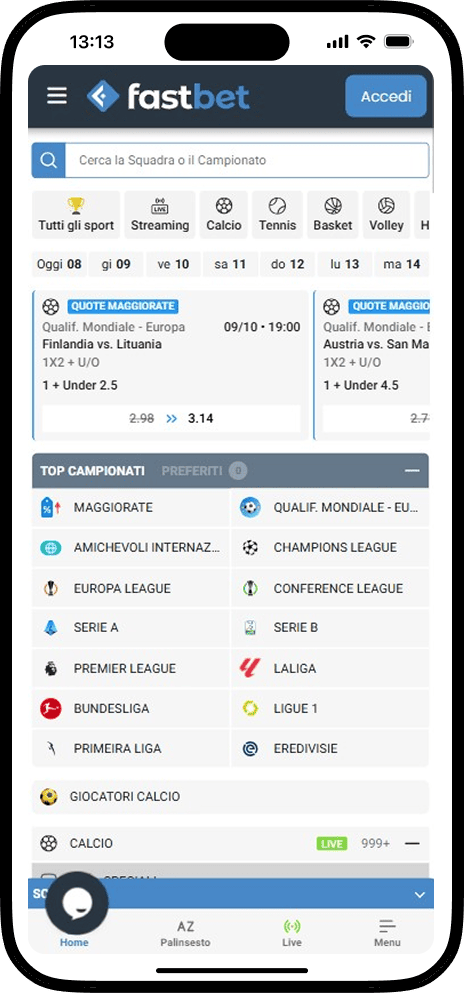Fastbet Scommesse